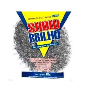 Kit 25 Esponja AÇO Inox Limpa Da Brilho 10g