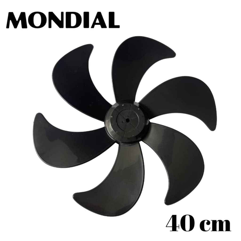 Hélice p/ Ventilador Mondial  40cm Preta