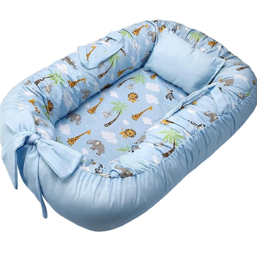 Ninho para Bebê Redutor de Berço Enchimento Macio e Lavável