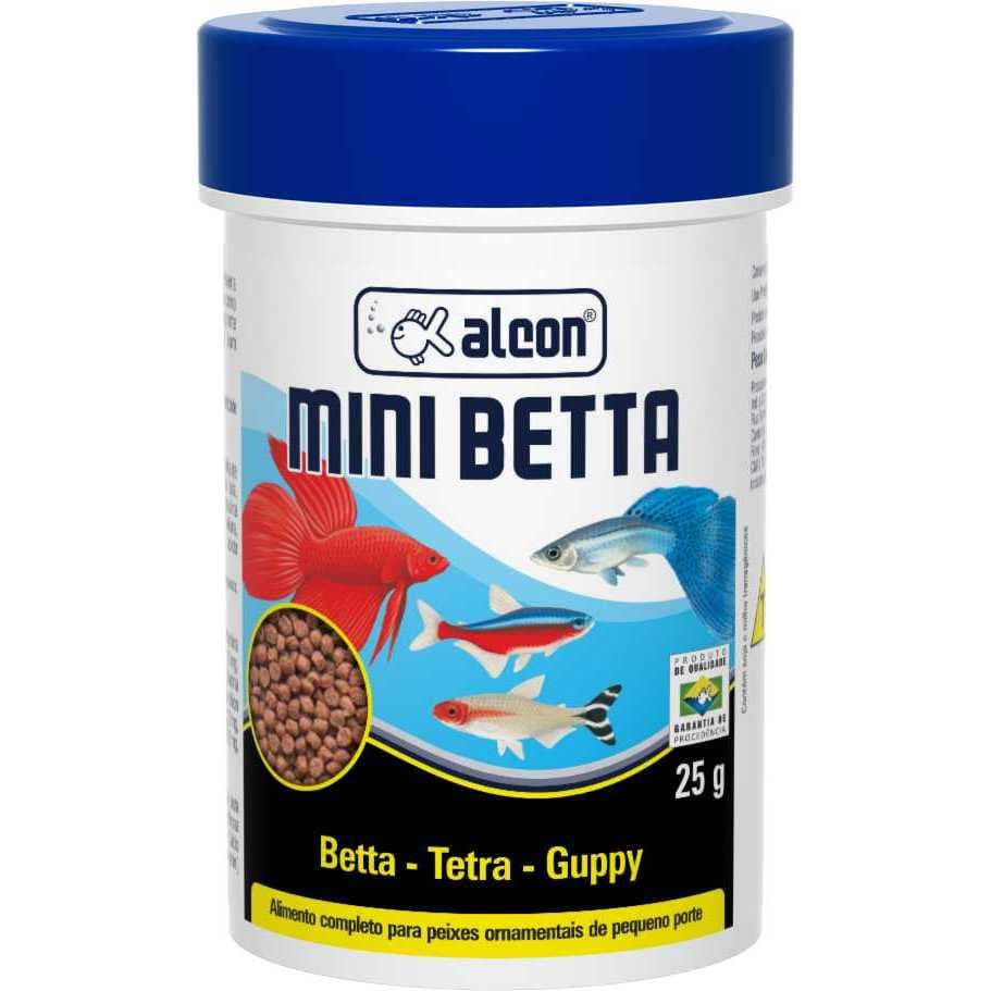 Alcon Mini Betta 25 g - Ração Mini Betta