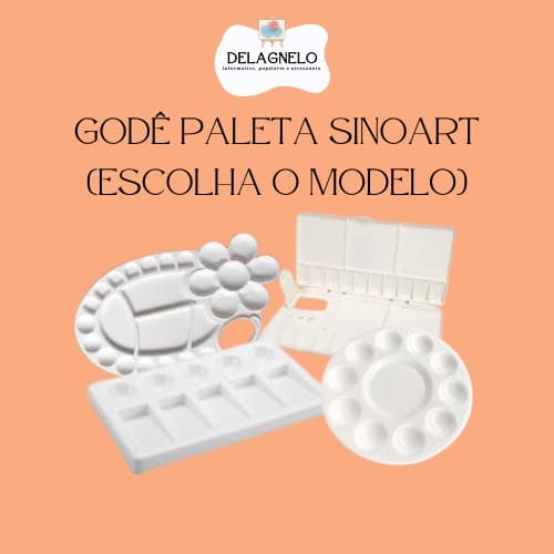 Godê Paleta de tinta Sinoart (Escolha o Modelo)