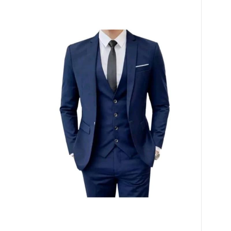 Terno Oxford Slim Masculino Social 9 Cores - Paleto+Calça Terra Forte Ternos