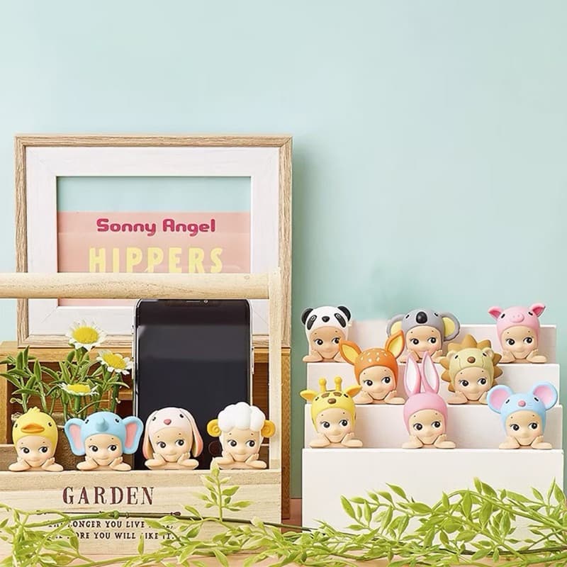 1 /2 Pcs Sonny Angels Hippers Unboxing Animal Capivara Phone Carro Computador Decoração Aleatória, Fanwix