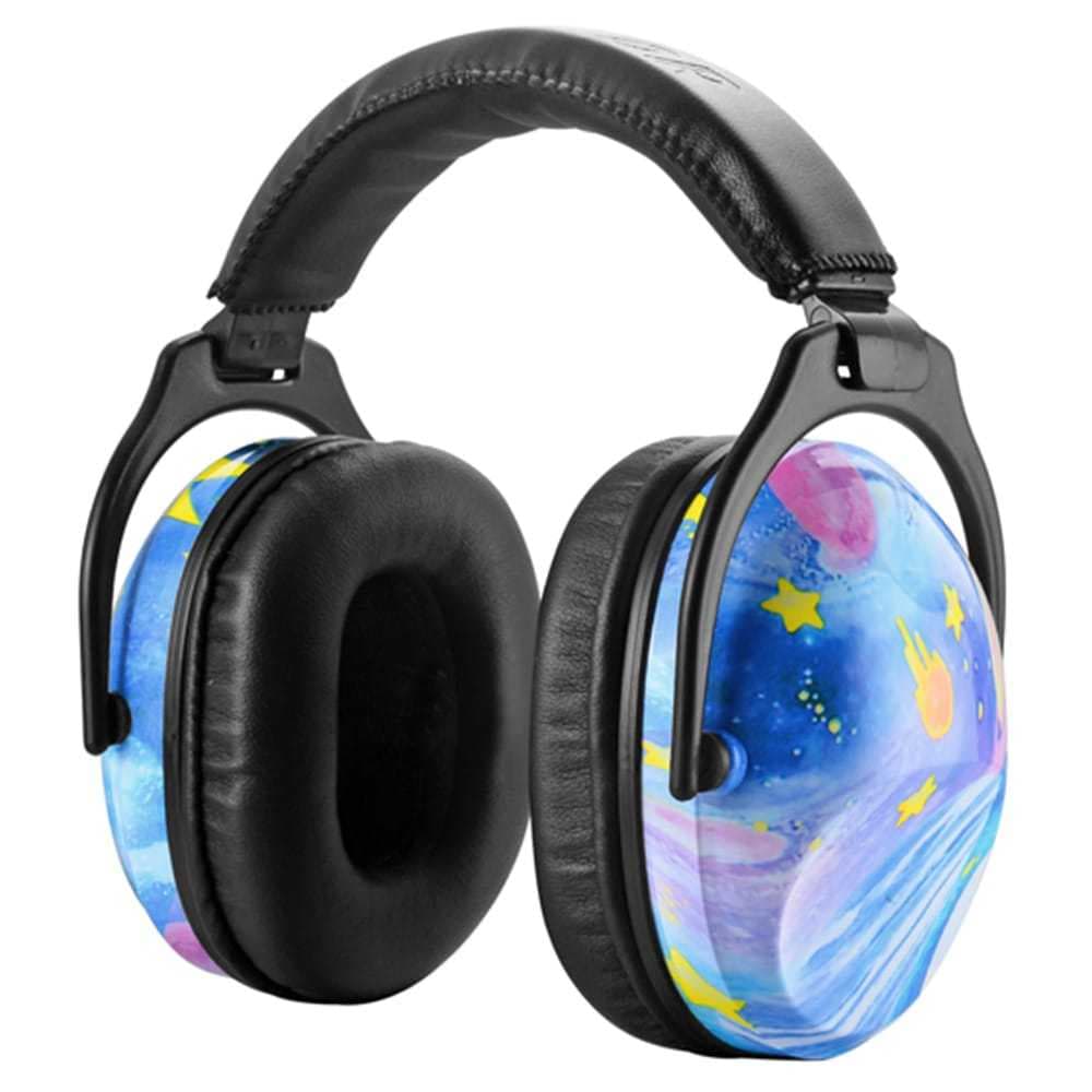 Protetor Abafador de Som e Barulho Tea Autismo Adulto e Infantil Estampa Planeta