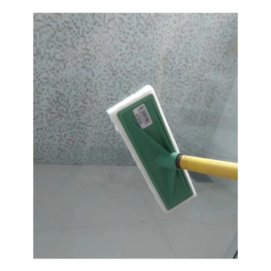 Esponja Limpeza Lava Vidro Box Blindex Banheiro Para-brisas s/ Cabo