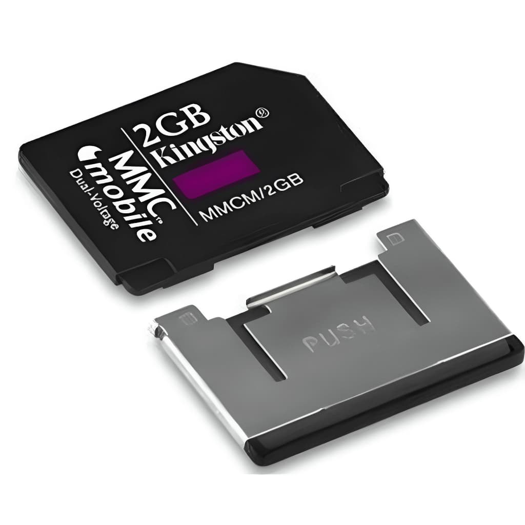 Cartão MMC 2GB Kingston MultiMediaCard (RS-MMC)