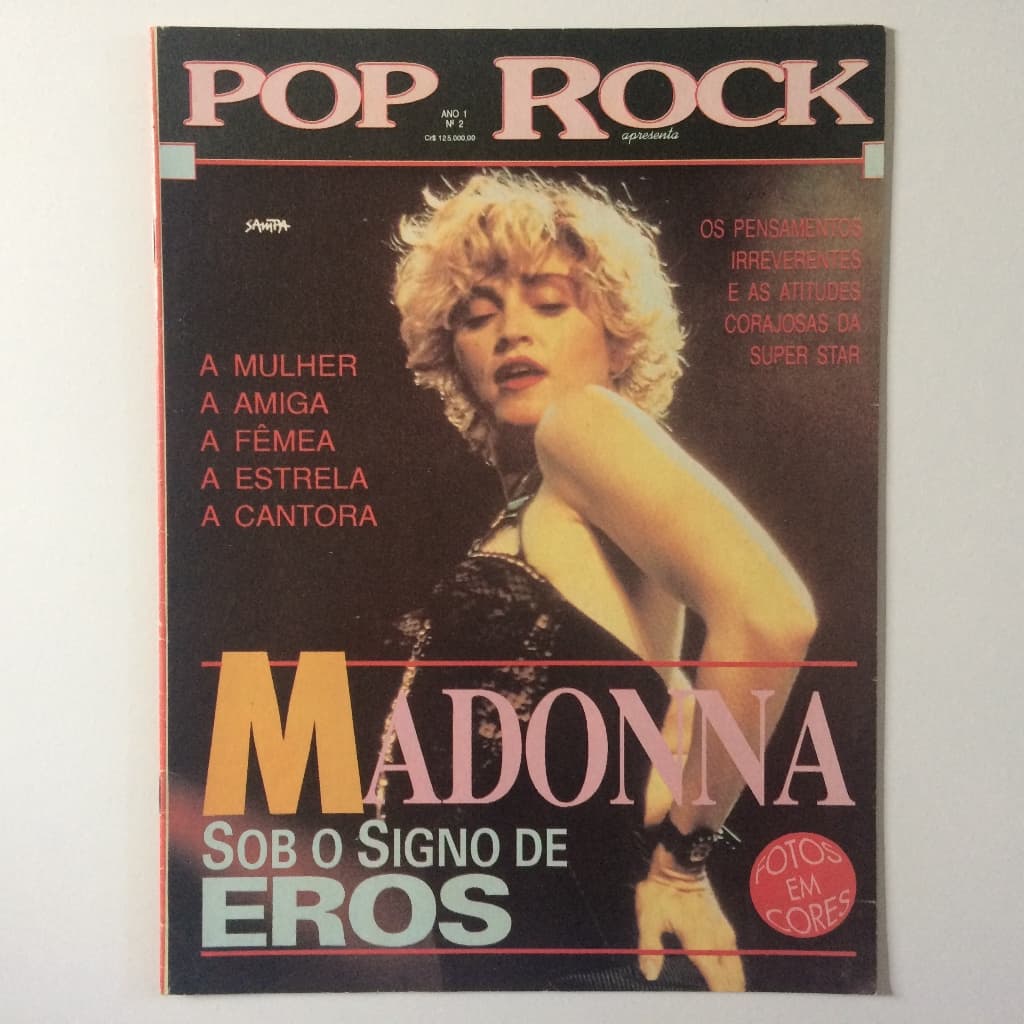 MADONNA REVISTA ESPECIAL POP ROCK SEM POSTER CENTRAL
