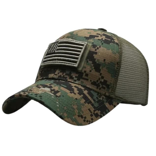 Boné militar masculino , boné tático ao ar livre, bandeira americana , brasil camuflagem adesivo bordado