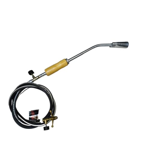 Maçarico Lança Chamas A Gás Botijão 13kg Com 2 Registros - 45CM