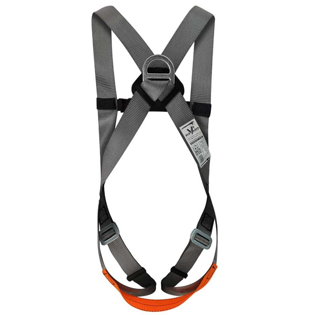 Cinto Paraquedista 1 Ponto De Ancoragem e Em Argola Em Aço e Dois Ajustes Para Trabalho Em Altura