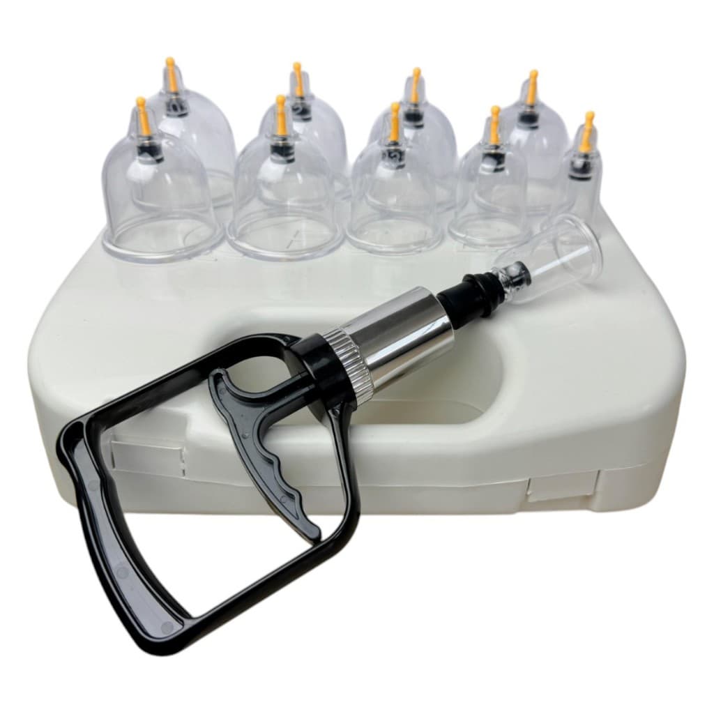 Kit com 20 Ventosas De Aplicação Terapêuticas Ventosaterapia  Massoterapia Vácuo Sucção Estek