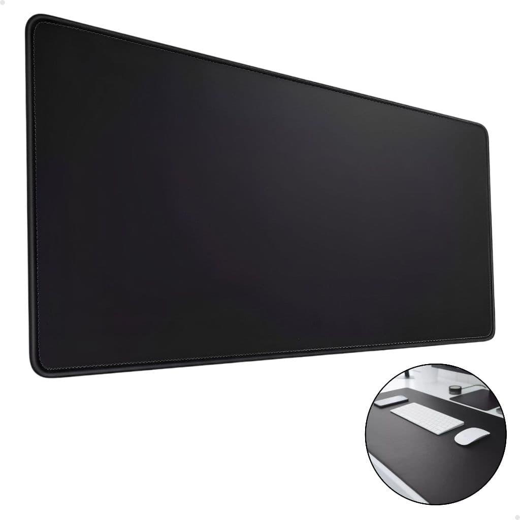 Mouse Pad Gamer Preto Extra Grande 100x50 Speed Deskpad Profissional Office