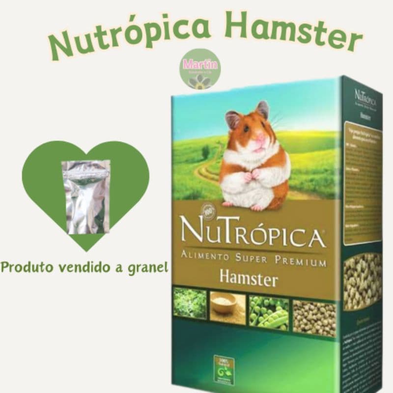 Ração Extrusada Nutrópica Hamster a granel- 30g ou 100g