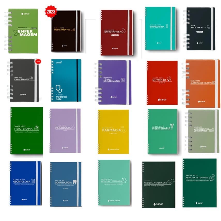 Livro Sanar Note Escolha sua profissão