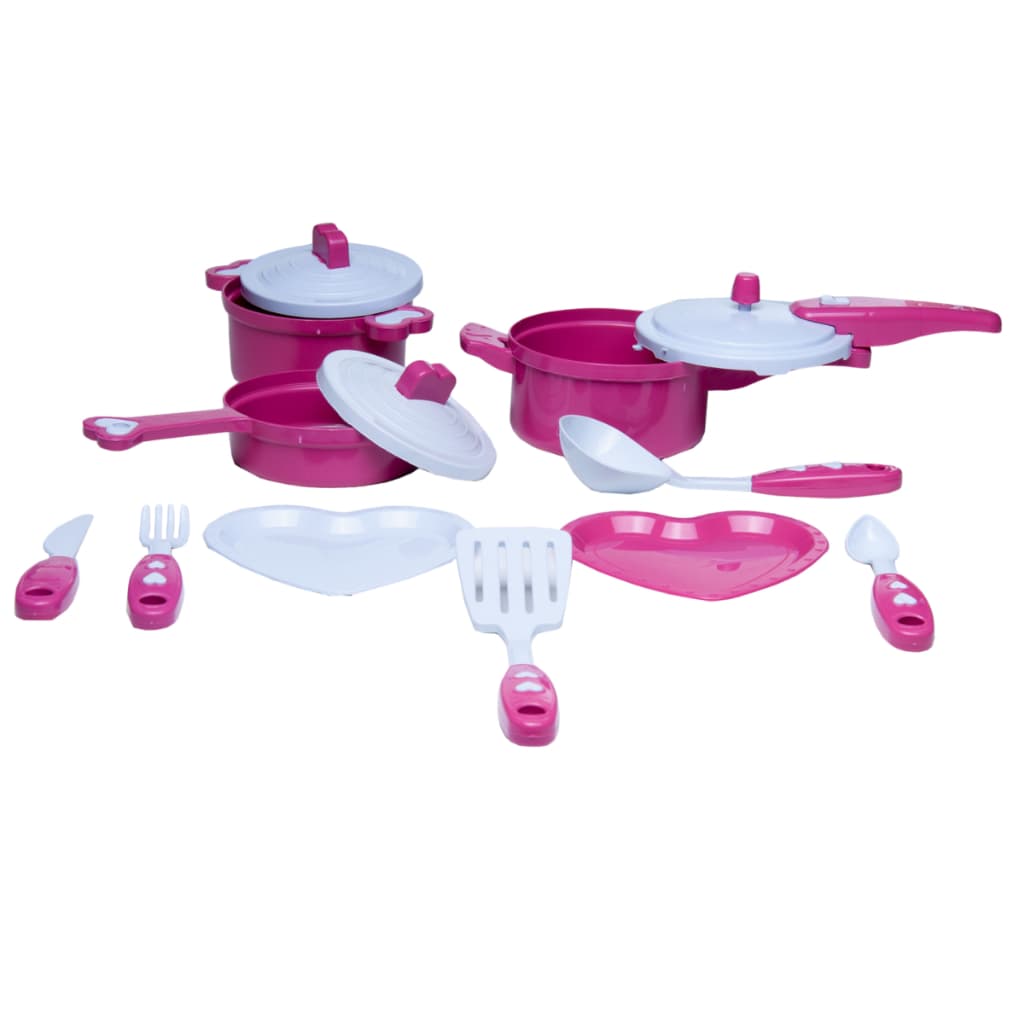 Kit Conjunto De Brinquedo Chef De Cozinha Panelas E Utensílios