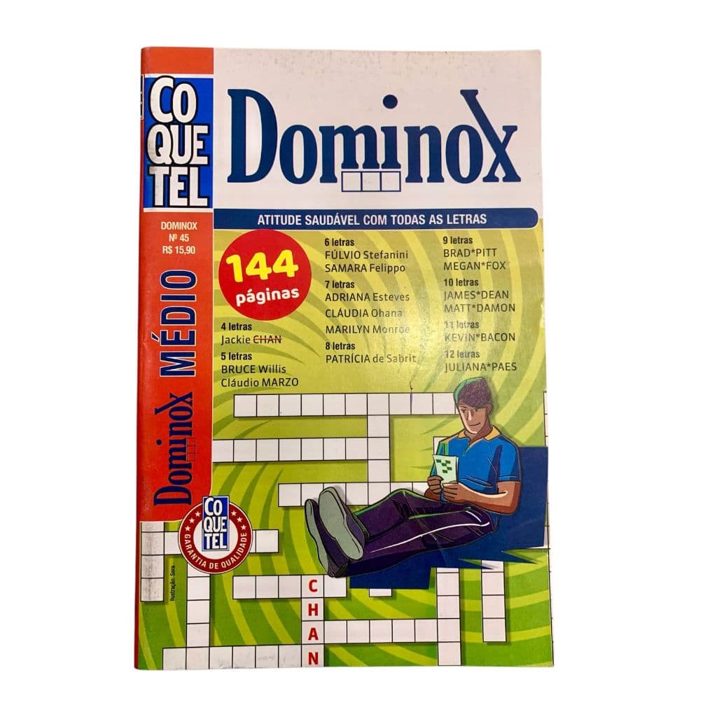 Livro Coquetel Dominox - Nível Médio  N° 45