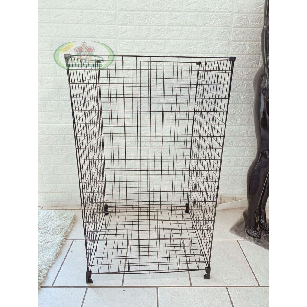 Cesto de Tela Aramada Multiuso Para Casa ou Loja 1,07 x 0,60 x 0,60