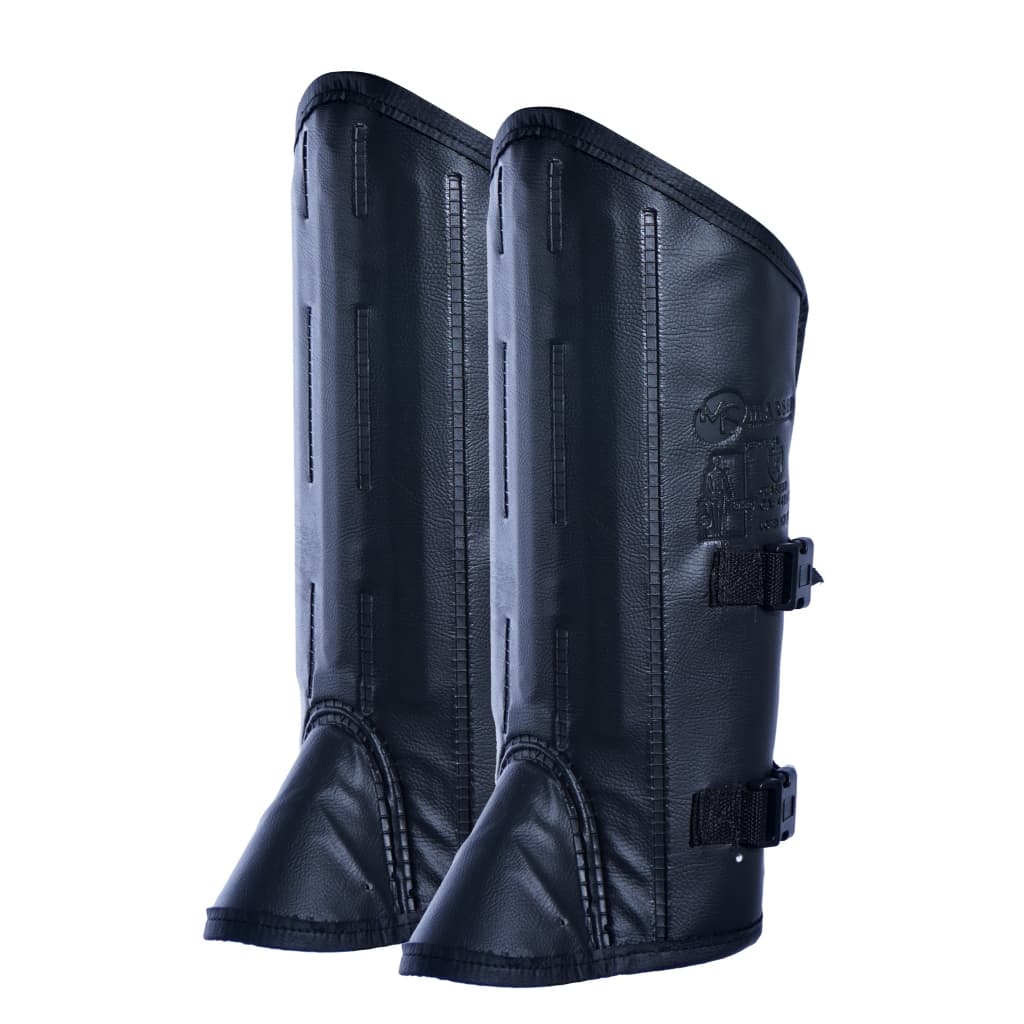 Par Perneira De Proteção Fechamento Velcro e fivela Cobra E Rocadeira