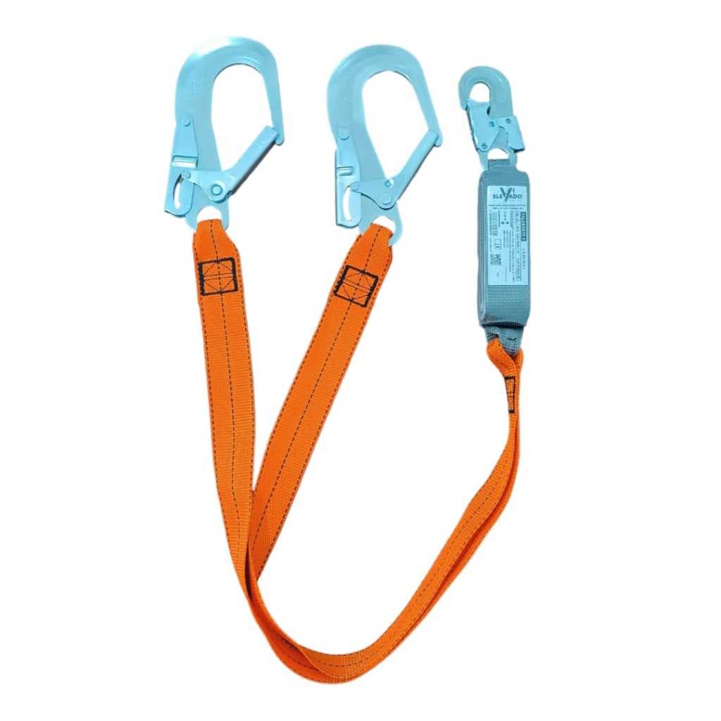 TALABARTE DUPLO Y  COM ABSORVEDOR DE ENERGIA CONTRA QUEDA - ELEVADO CINTOS