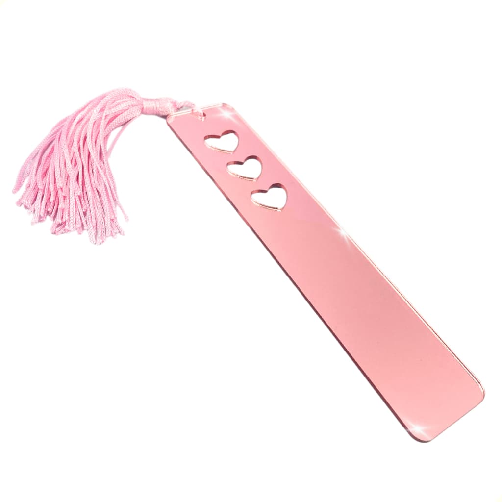 Marca Paginas Livro Presente Personalizado Acrílico Espelho