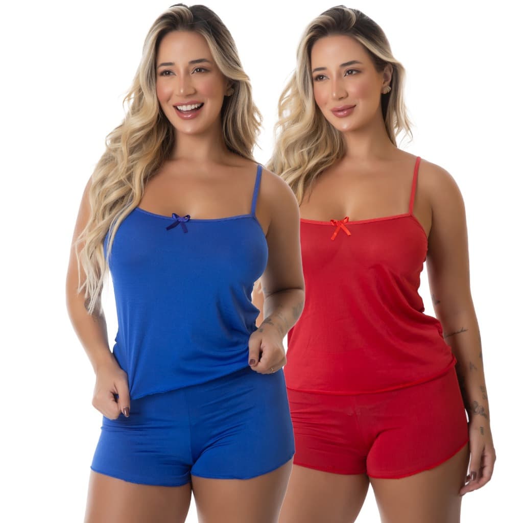 Kit 2 Baby LISO Doll Micro Short Doll Lingerie Sexy