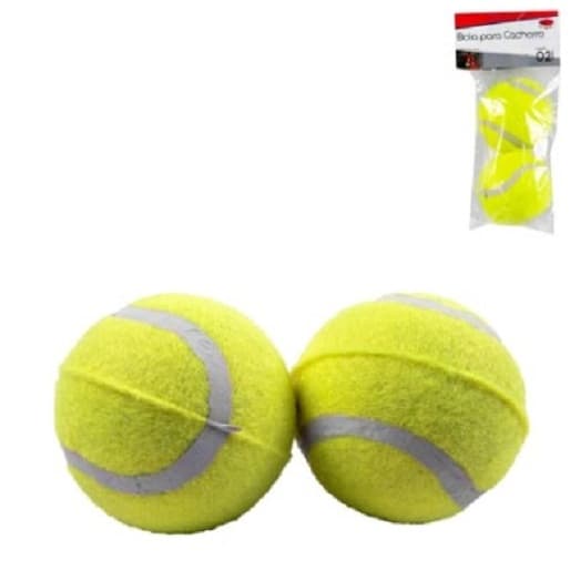 1 Mordedor Para Cachorro Tipo Bolinha De Tênis