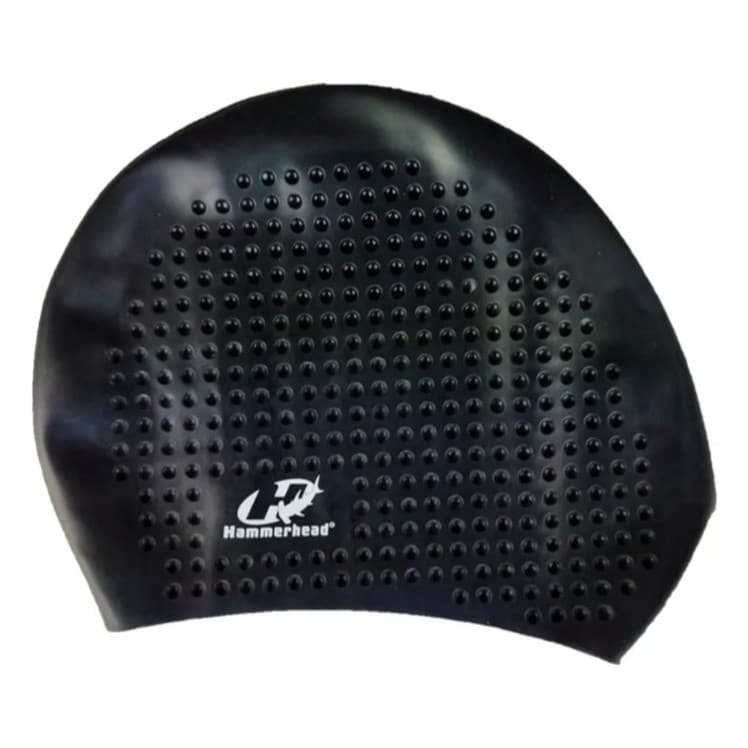 Touca De Natação Silicone Cabelos Longos Hammerhead Soft XL