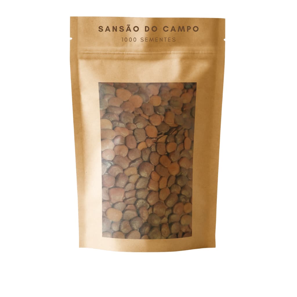 1000 Sementes Selecionadas de Sansão do Campo (sabiá) para Cerca Viva