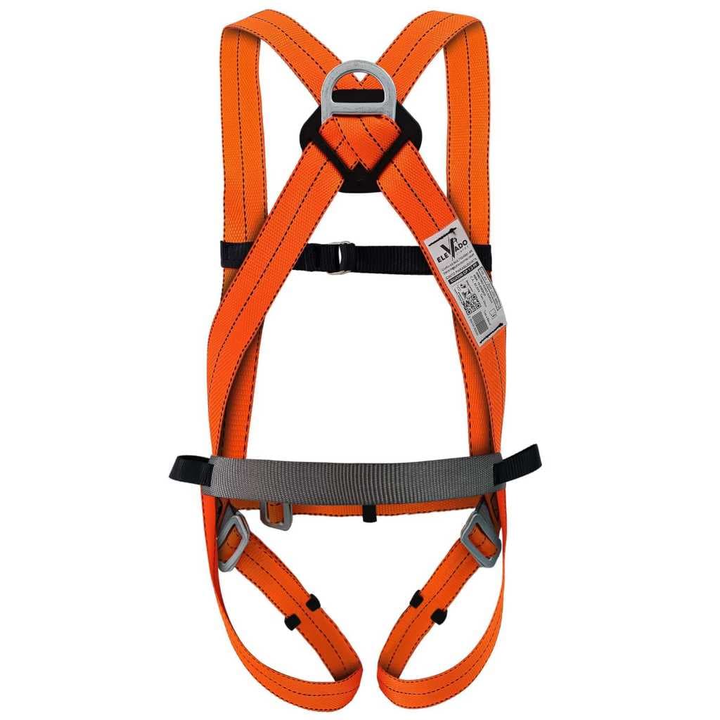 CINTO PARAQUEDISTA 1 PONTO DE ANCORAGEM E 3 AJUSTES - TRABALHO EM ALTURA - ELEVADO CINTOS