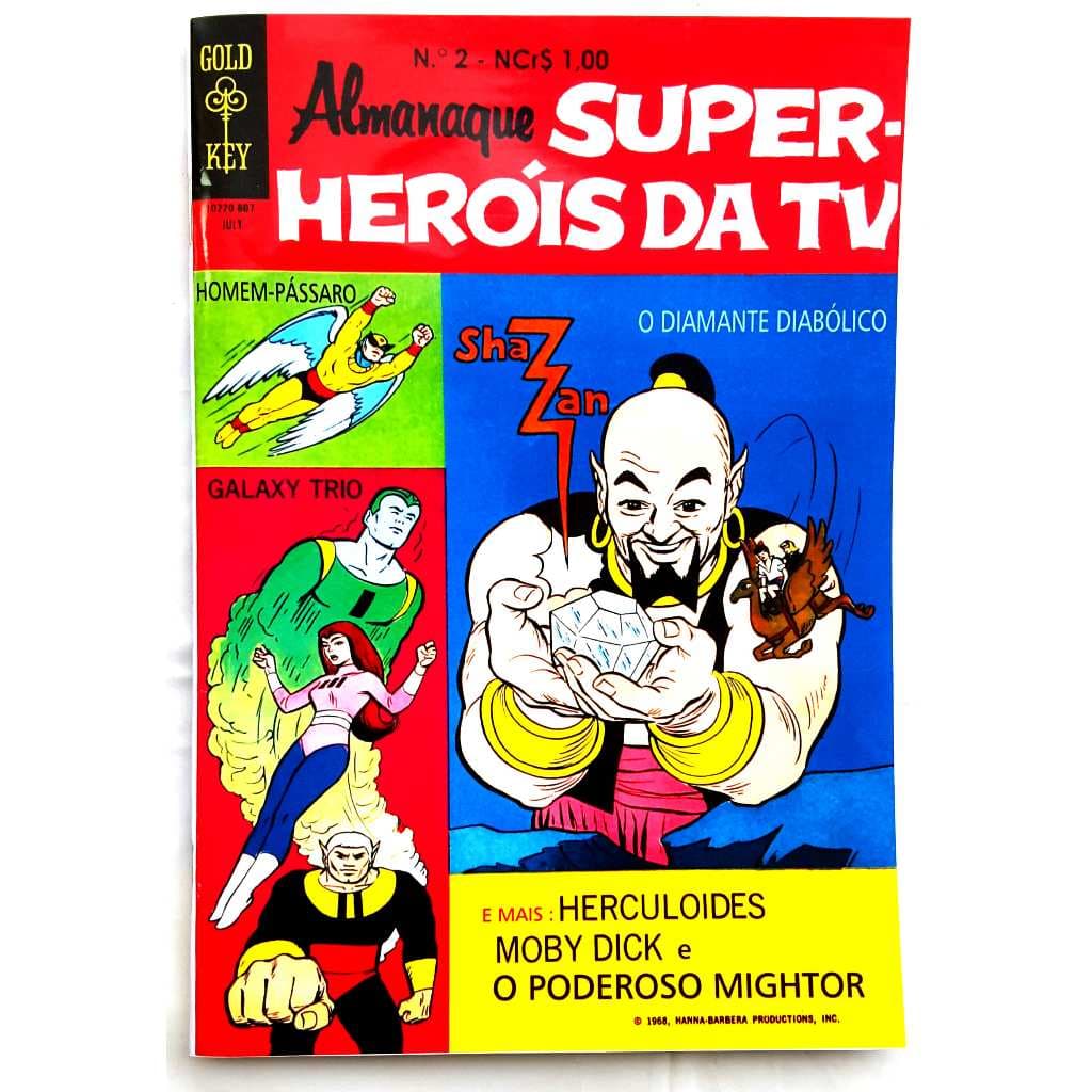 Revista Heróis da TV nº : 02 - Hanna-Barbera nº 02 (1969) FAC-Símile
