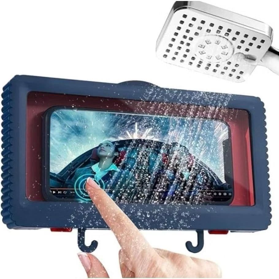 Caixa à Prova D'água Suporte para banheiro Celular Com Adesivo para Uso no Banheiro ou Cozinha