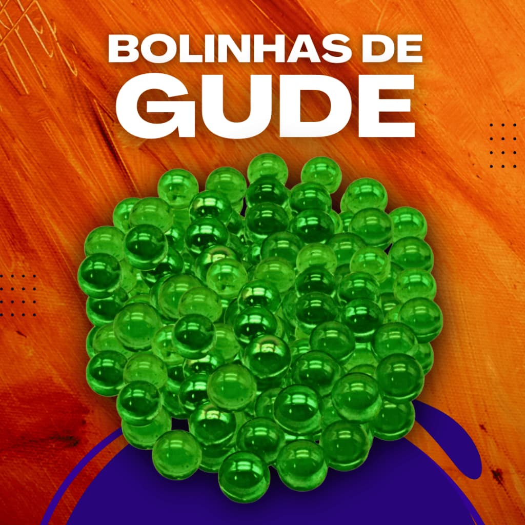Kit Bolinhas De Gude Escalda Pés Vidro Luxo Massagem Brincadeira Relaxamento - Envio Imediato
