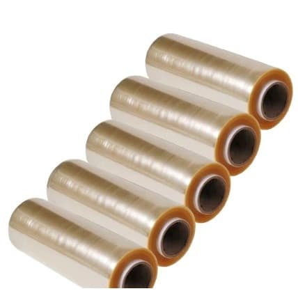 Kit 5 Rolo Bobina Plastico De Filme Pvc 28cm X 100 Metros PROFILM