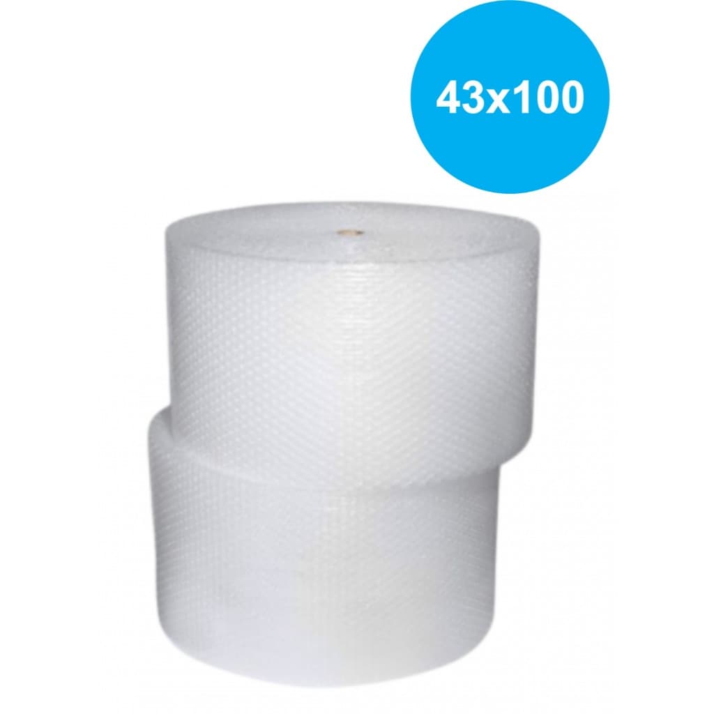 Plástico Bolha 43cm X 100m Super Resistente A Pronta Entrega