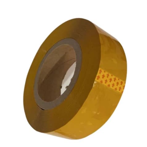 Fita Adesiva Marrom Larga Super Resistente 500 Metros Fixa Forte Não Desgruda