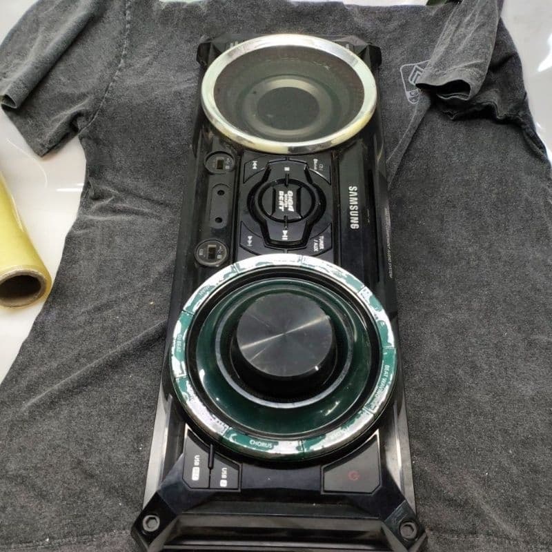 painel frontal sem placa som samsung