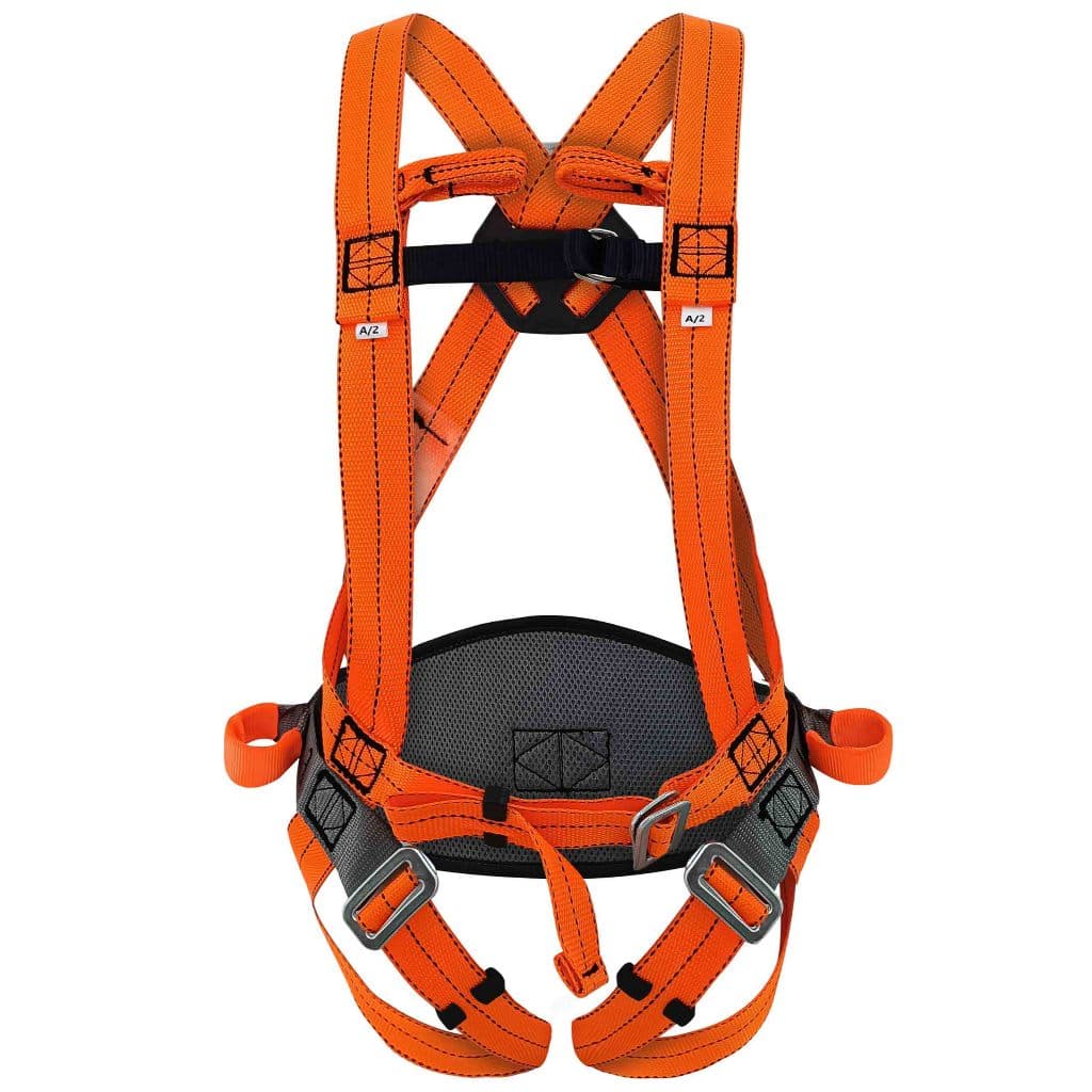 CINTO PARAQUEDISTA ABDOMINAL COM  4 PONTOS DE ANCORAGEM E 3 PONTOS DE AJUSTES - TRABALHO EM ALTURA