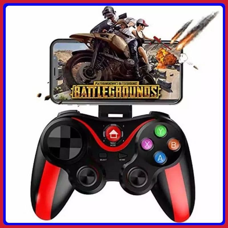 Controle de jogo Joystick com suporte Bluetooth Universal para Celular Tablet Android Ipad cabo usb