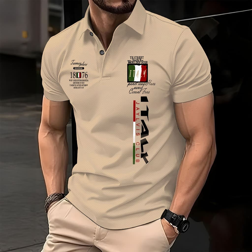 Camisa Polo Italy 1976 Manfinity Piquet