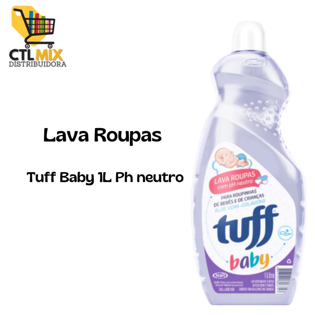 Lava Roupas Tuff Baby 1L Ph Neutro