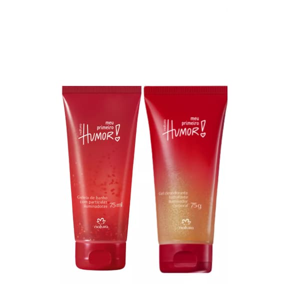 Combo Meu Primeiro Humor Geleia De Banho + Gel Desodorante 75ml Natura