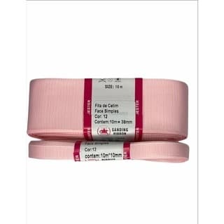 Kit Casadinho Gorgurão Sanding 10mm/ 38mm - 5 Metros de Cada fita PARTE