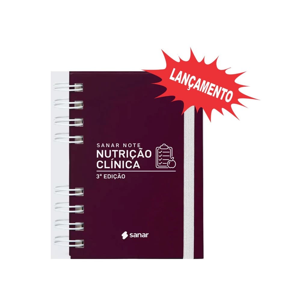 Livro Sanar Note Nutrição Clínica (3ª edição)