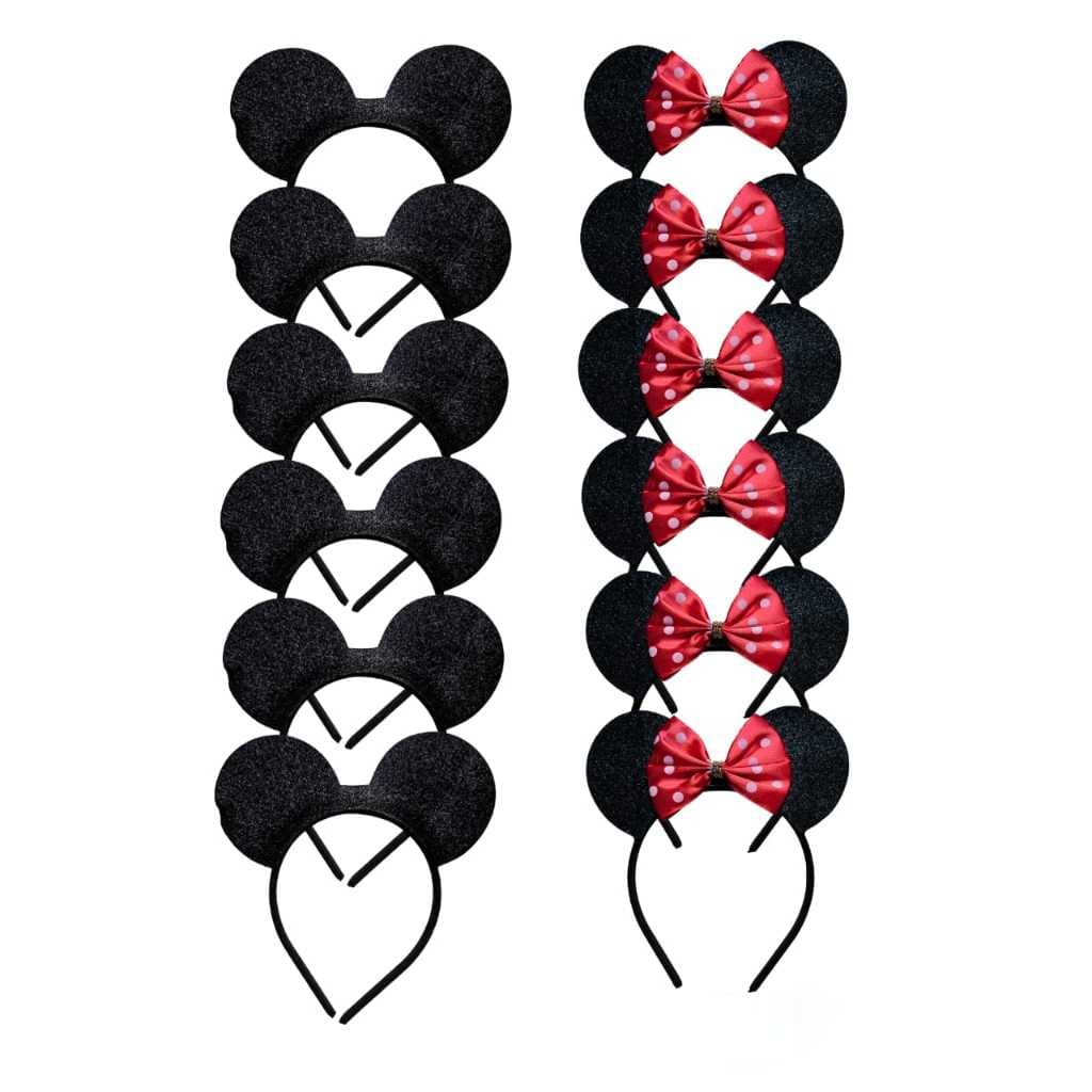 kit com  6 unidades  da  minnie e 6 unidades de  mickey