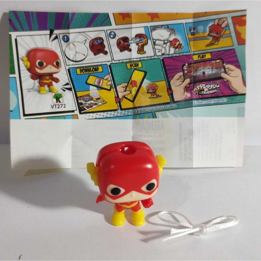Kinder Joy Coleção Herois da DC: Funko The Flash