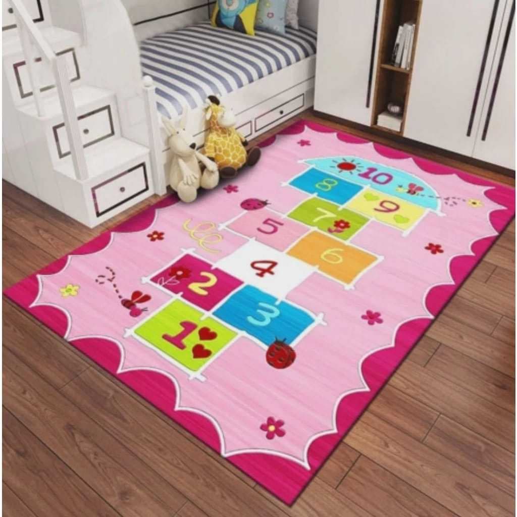 Tapete Infantil Belga Luxuoso Toque Macio 1,00 X 1,40 m