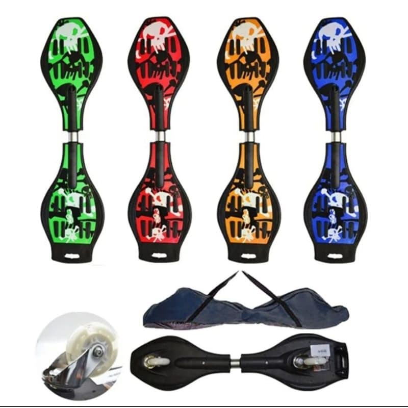 Skate Ripstick - 2 rodas e 4 rodas