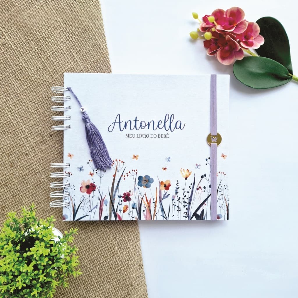 Livro do bebê Personalizado Vários Temas