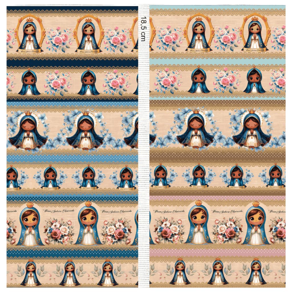 Tricoline Digital -BARRADO NOSSA SENHORA APARECIDA  REF 253