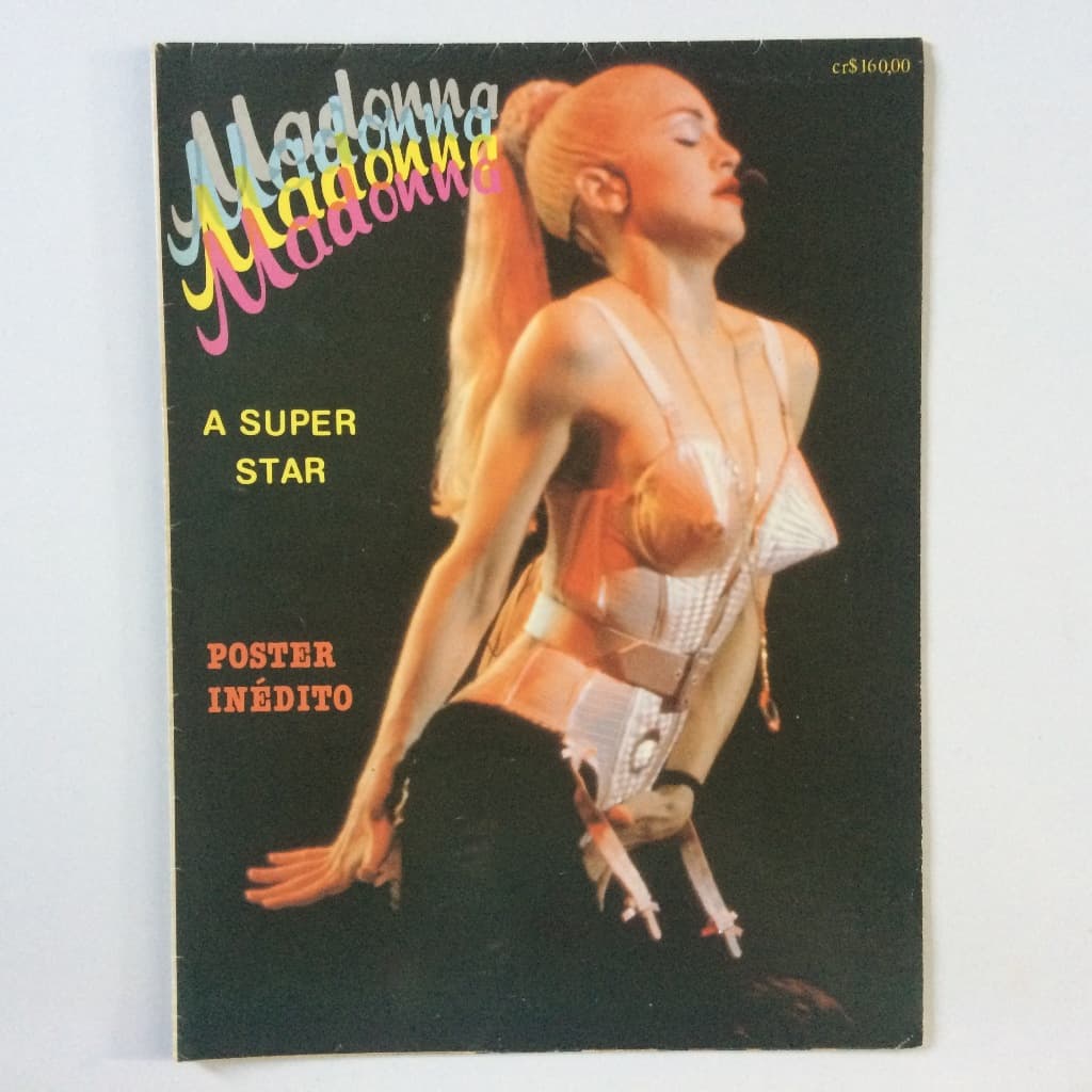 MADONNA REVISTA-POSTER  POSTER INÉDITO RARIDADE ÓTIMO ESTADO